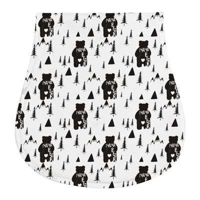 Böfögő kendők lányoknak és fiúknak Pamut nedvszívó 2 rétegű törülköző, böfögős kendő, Dropshipping