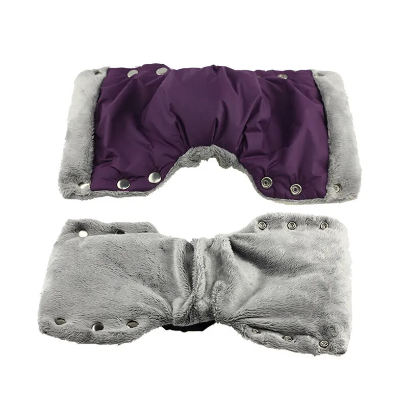 Universāli ziemas siltie ratiņu cimdi, vēja un ūdens necaurlaidīgi jaundzimušo bērnu stumjamie krēsli, cimdi bērnu ratiņu aksesuāri