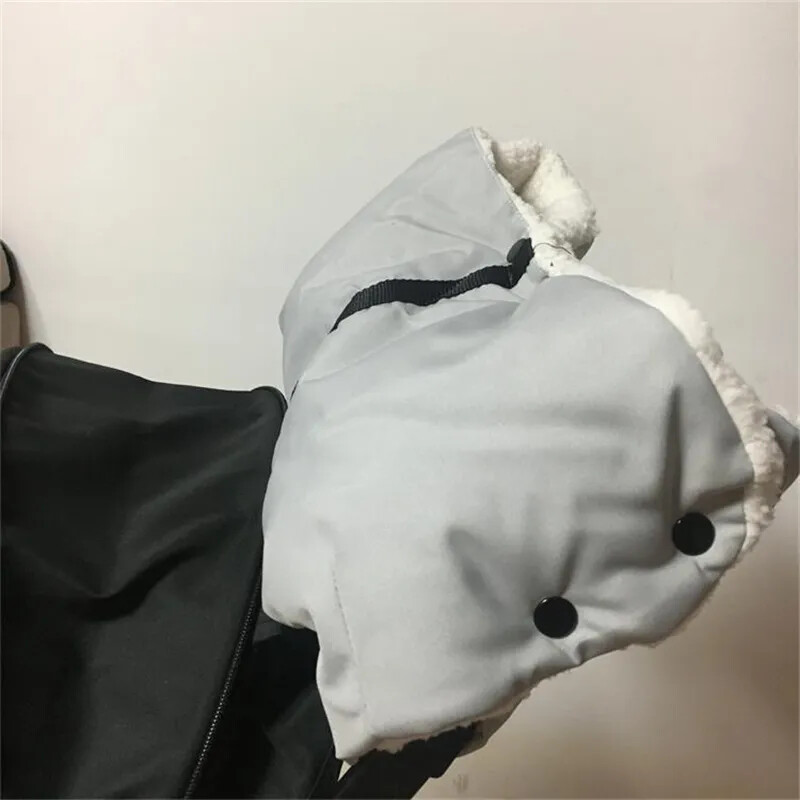 Universāli ziemas siltie ratiņu cimdi, vēja un ūdens necaurlaidīgi jaundzimušo bērnu stumjamie krēsli, cimdi bērnu ratiņu aksesuāri