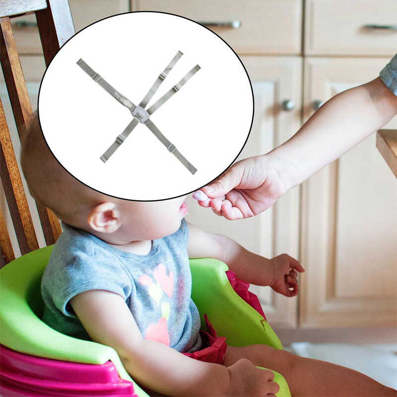 Baba univerzális 5 pontos hevederes etetőszék Biztonságos öv Biztonsági övek babakocsihoz Buggy Gyermek babakocsi Gyerek étkezőszék