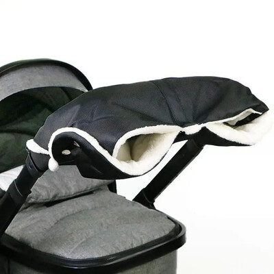 Kūdikių vežimėlio pirštinės žiemai storinančios vežimėlio pirštinės Universalios vėjui atsparios naujagimio stumdomos kėdutės pirštinės vežimėlio priedai