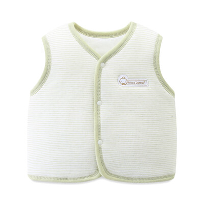 Valkājiet bērnu veste, maza veste, stepēta silta veste zēniem un meitenēm, stilīga veste, tīra kokvilna, jaundzimušajiem, pavasaris un rudens