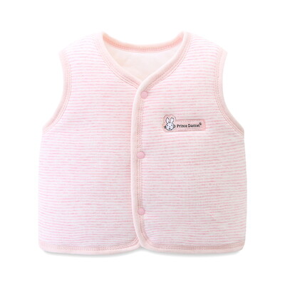 Valkājiet bērnu veste, maza veste, stepēta silta veste zēniem un meitenēm, stilīga veste, tīra kokvilna, jaundzimušajiem, pavasaris un rudens