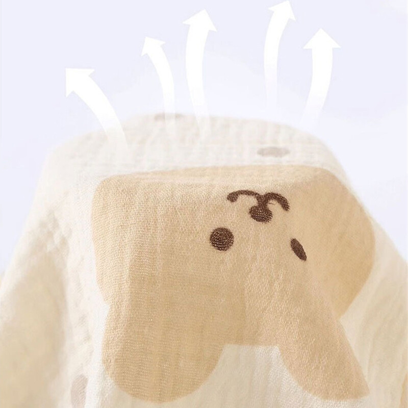 Jauns multfilmu bērnu sauļošanās apģērbs Vasaras plānas tīras kokvilnas jaundzimušo gaisa kondicionētājs Virsdrēbes zēniem meitenēm Bērnu jaciņa virskārtas