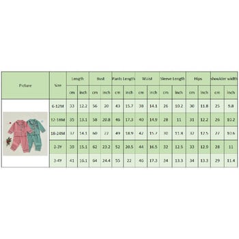 Прохождащо бебе момиче 2 бр. комплекти пижами с дълъг ръкав карирано спално облекло детска риза комплект панталони 2 бр детски дрехи пижами