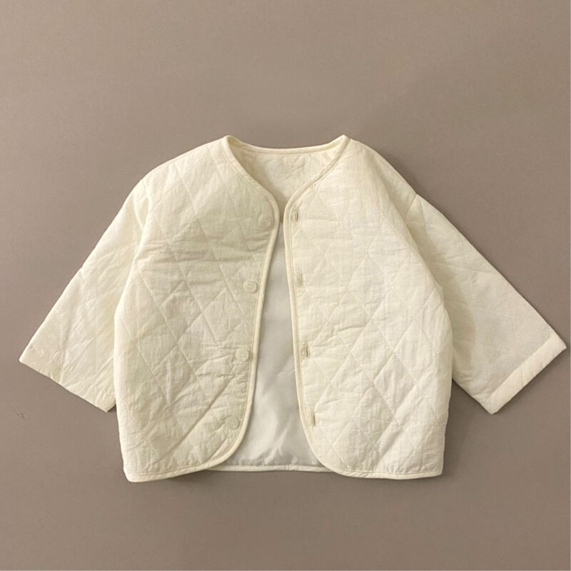 Kūdikių žieminiai drabužėliai Plona šilta striukė 0–3 m. mergaičių laisvalaikio medvilnine paminkštintas paltas berniukams, tvirtas, ilgomis rankovėmis, viršutiniai drabužiai kūdikių kūdikiams