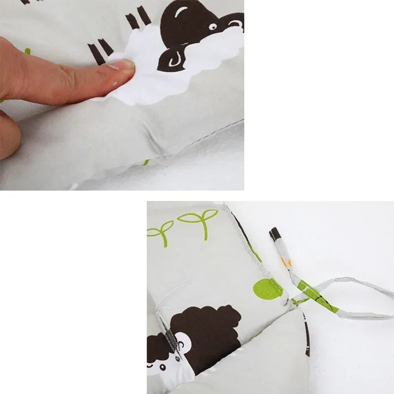 Dječja dječja stolica Jastuk Podloga Podloga za sjedala Jastuk Podloga Podloga Stolica za hranjenje Cushi on Podloga Jastuk za kolica Podloga Pamučna tkanina