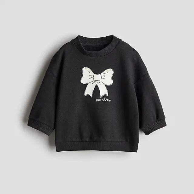 Fiúk és Lányok Őszi Rajzfilm Sport ing Gyerekruházat Kereknyakú alkalmi Bő pulóver hosszú ujjú felső