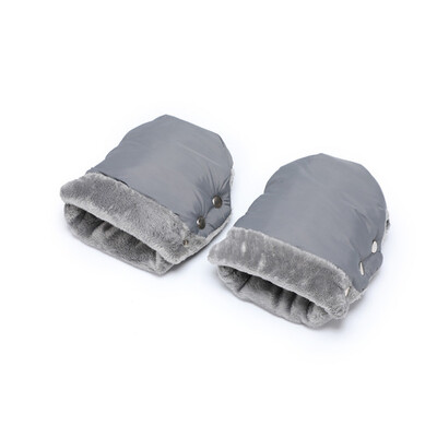 2 vnt. Žiemos šiltos vežimėlio pirštinės Neperšlampamos pirštinės Vežimėlio priedai Vežimėlis Pirštinės Žieminės Šiltos Pirštinės vežimėlio rankinė antgalis Kumštinė kūdikiui