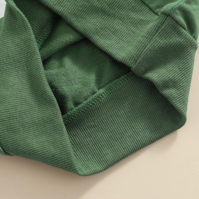 Pulovers bērniem ar burtu apdruku ar apaļu kaklu, garām piedurknēm, blūze pavasara rudenim, balta/melna/brūna/zaļa, 0-3 gadi