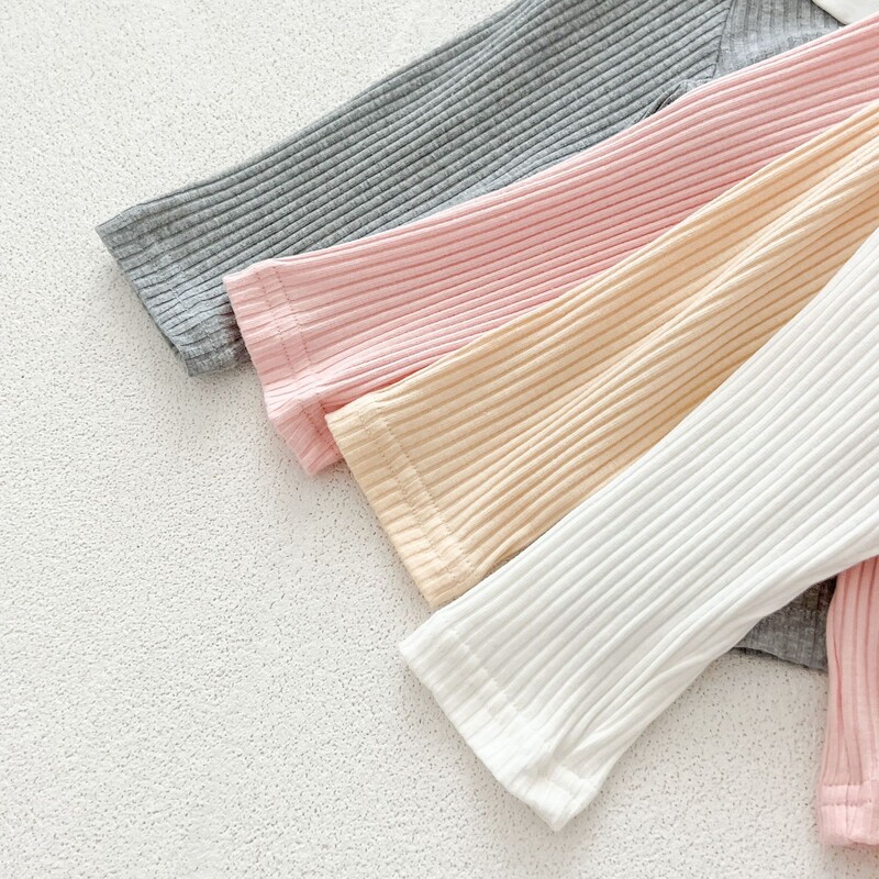 Őszi újszülött csecsemő kisfiú lányok hajtóka póló Elasztikus Force Doll gallér hosszú ujjú alsóing divat babaruha