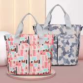 NAUJAS Stilingas mamytės krepšys Lengvas laikymo krepšys, didelės talpos nešiojamas mamos kūdikio kelioninis krepšys Daugiafunkcis krepšys
