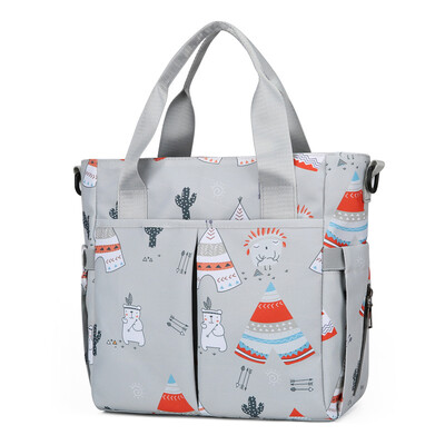 NAUJAS Stilingas mamytės krepšys Lengvas laikymo krepšys, didelės talpos nešiojamas mamos kūdikio kelioninis krepšys Daugiafunkcis krepšys