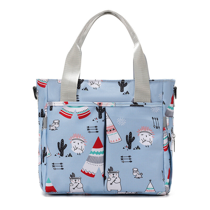 NAUJAS Stilingas mamytės krepšys Lengvas laikymo krepšys, didelės talpos nešiojamas mamos kūdikio kelioninis krepšys Daugiafunkcis krepšys