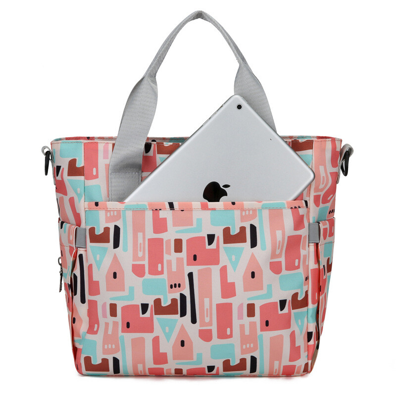 NAUJAS Stilingas mamytės krepšys Lengvas laikymo krepšys, didelės talpos nešiojamas mamos kūdikio kelioninis krepšys Daugiafunkcis krepšys