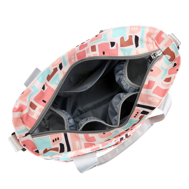 NAUJAS Stilingas mamytės krepšys Lengvas laikymo krepšys, didelės talpos nešiojamas mamos kūdikio kelioninis krepšys Daugiafunkcis krepšys