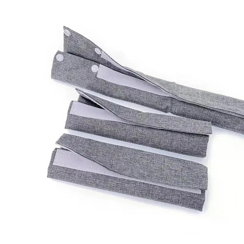 Vežimėlio porankio dangtelio tvoros apsauga Kūdikių sauga Vežimėlio saugos diržo pečių apdangalo priedai Medvilninės marlės apsauginis turėklas