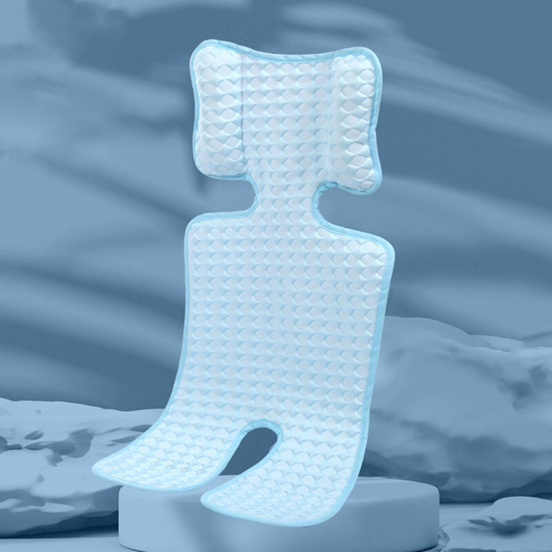 Babakocsi hűsítő alátét baba babakocsi párna nyári légáteresztő hideg bélés szőnyeg Újrafelhasználható babakocsik Mosható pad Gyerekszék