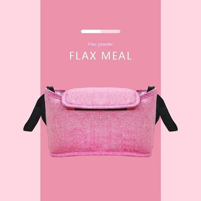 Ratu soma Bērnu autiņbiksīšu mumijas soma Lielas ietilpības ratu organizatora krūzes turētājs barošanas pudele Ratiņu aksesuāri piekarināmā soma