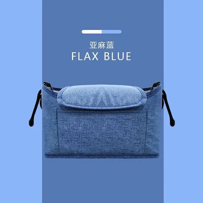 Ratu soma Bērnu autiņbiksīšu mumijas soma Lielas ietilpības ratu organizatora krūzes turētājs barošanas pudele Ratiņu aksesuāri piekarināmā soma