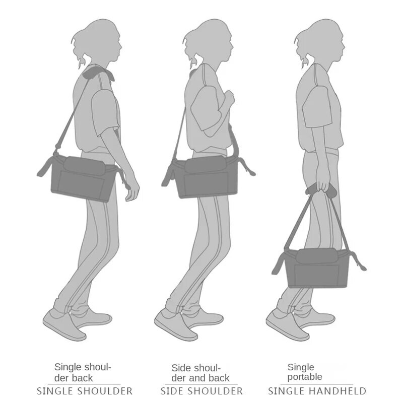 Ratu soma Bērnu autiņbiksīšu mumijas soma Lielas ietilpības ratu organizatora krūzes turētājs barošanas pudele Ratiņu aksesuāri piekarināmā soma