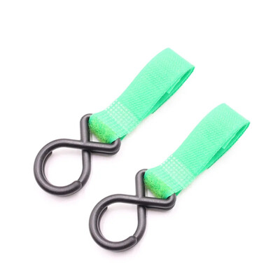 2gab Izturīgi ratu aksesuāri Āķi Ratiņkrēslu ratiņu ratu soma Āķis Zīdaiņu rati Iepirkumu soma klips ratu aksesuāri