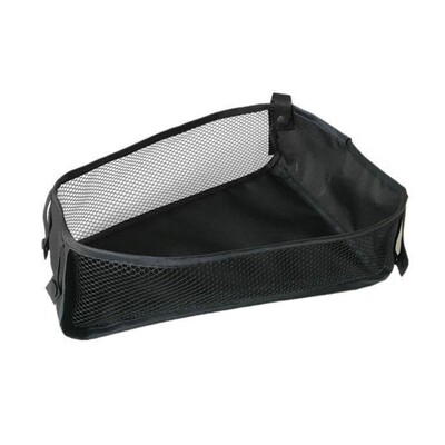 Izturīgs piekarināms grozs zīdaiņu ratu ratiem apakšā organizatori Somas uzglabāšanas konteiners zīdaiņu ratu aksesuārs