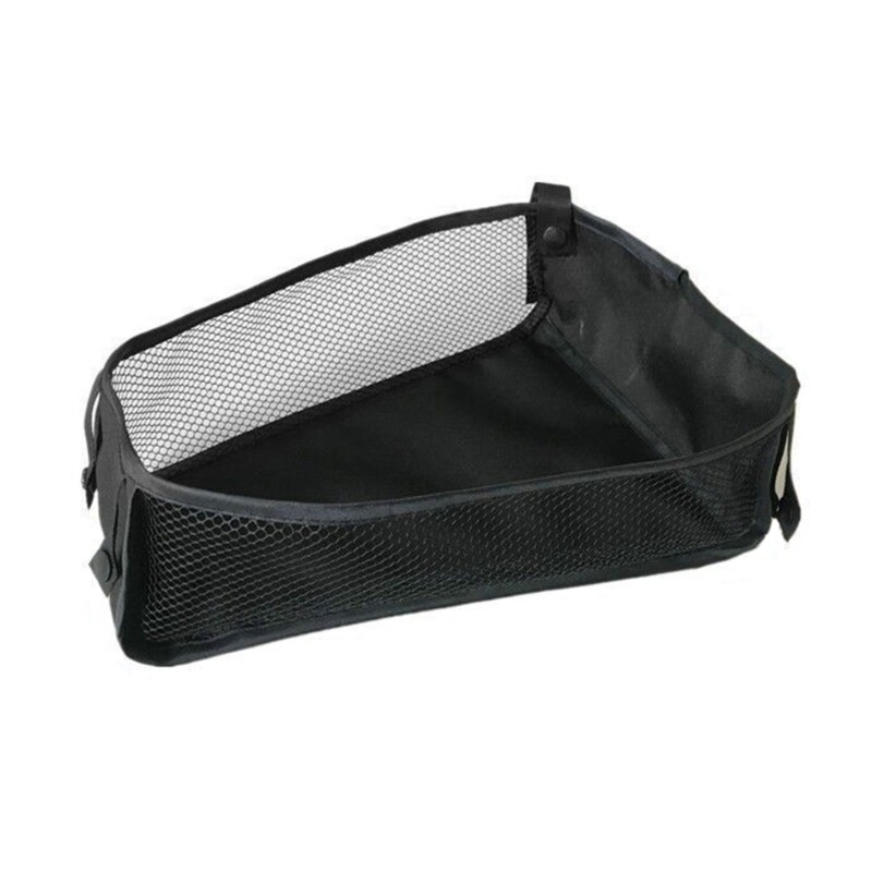 Izturīgs piekarināms grozs zīdaiņu ratu ratiem apakšā organizatori Somas uzglabāšanas konteiners zīdaiņu ratu aksesuārs