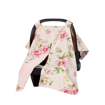 Bērnu ratiņu aksesuāri Muslīna mīksta elpojoša dzija Saulessargs Bērnu saulessargs Grozs Ratu pārvalks moskītu tīkls bērniem