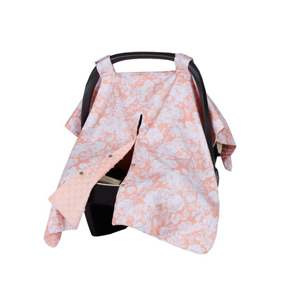 Bērnu ratiņu aksesuāri Muslīna mīksta elpojoša dzija Saulessargs Bērnu saulessargs Grozs Ratu pārvalks moskītu tīkls bērniem