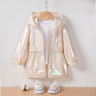 Mazu bērnu tievs vienkrāsains tops, vienkāršs ikdienas elpojošs mētelis zēniem un meitenēm ikdienas valkāšanai vai izejošai spēlei