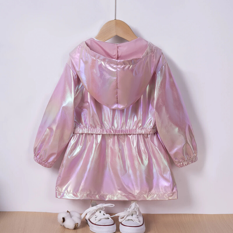 Mazu bērnu tievs vienkrāsains tops, vienkāršs ikdienas elpojošs mētelis zēniem un meitenēm ikdienas valkāšanai vai izejošai spēlei