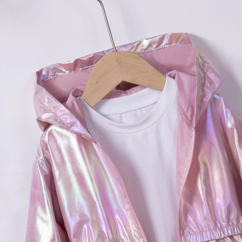 Mazu bērnu tievs vienkrāsains tops, vienkāršs ikdienas elpojošs mētelis zēniem un meitenēm ikdienas valkāšanai vai izejošai spēlei