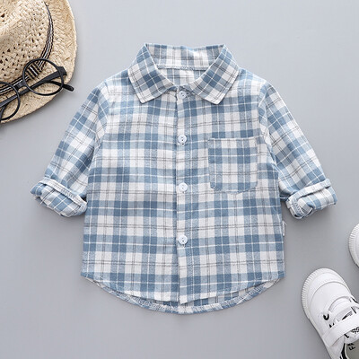 Vasaras 1 gab. Bērnu Zēnu Krekli Kokvilnas Apģērbi Apģērbi Mazu bērnu Zēnu Topi Blūze Bērni Valkā 1 2 3 4 5 Jā