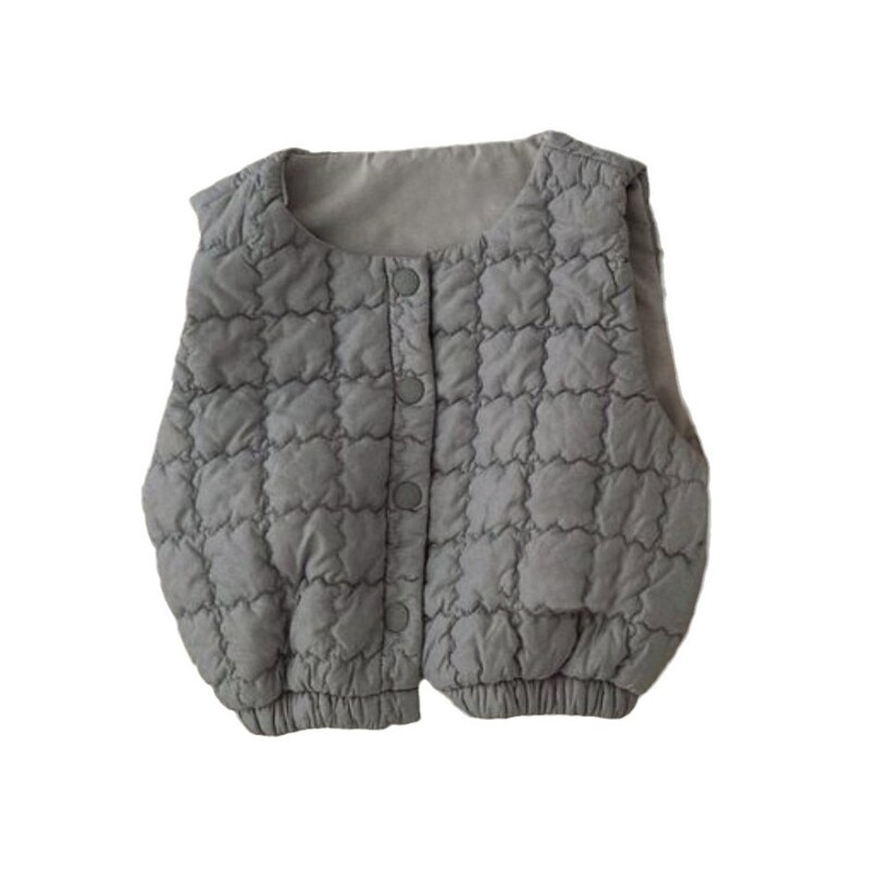 2025-ös divatos baba téli ruhák lányoknak paplan meleg mellény csecsemő fiúknak vastag ujjatlan kabát 0-3 éves kisgyermekek mellény felsők