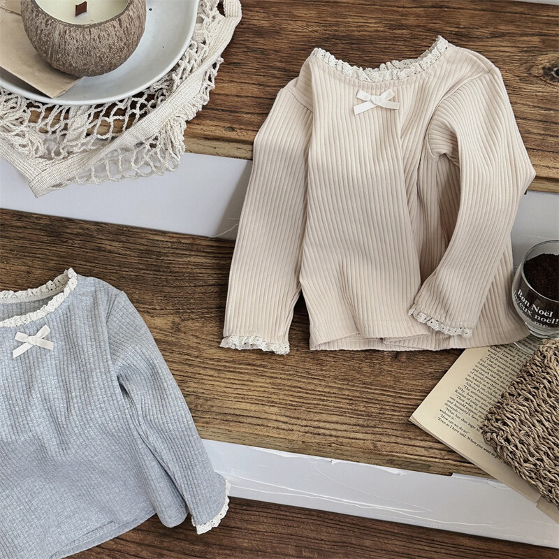 2024. gada rudens, jauni meiteņu t-krekli ar garām piedurknēm.