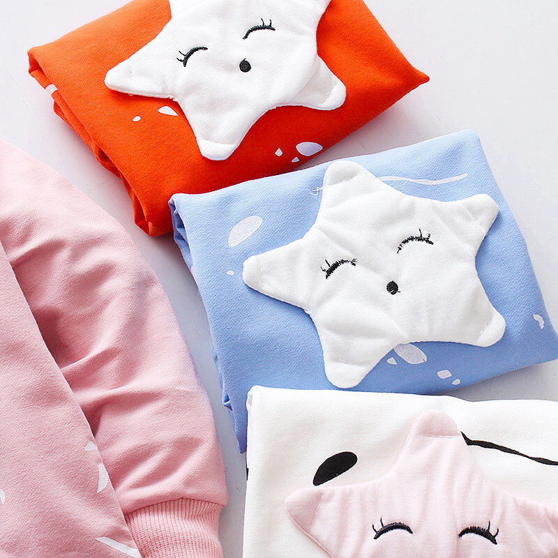 Kokvilnas T-krekls ar garām piedurknēm Karikatūras T-krekli Zēniem O-veida kakla augšdaļa Meiteņu pirmās dzimšanas dienas apģērbs Bērnu apģērbi T-krekli