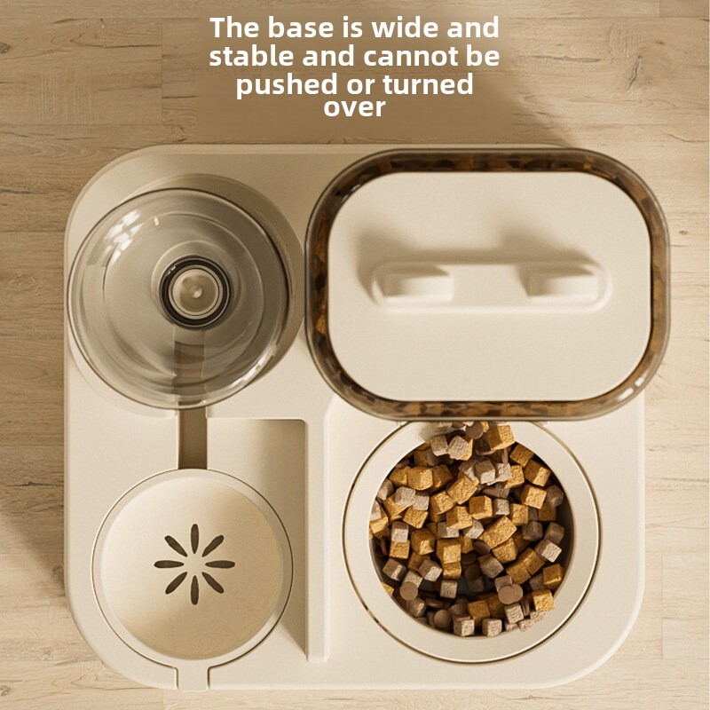 Cat automata etető Macska kutyaetetés és ivóvíz itató macskák itatószerek élelmiszertároló adagoló kisállat-tartozékok