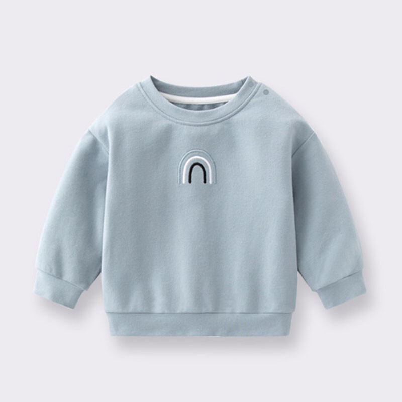 Ανοιξιάτικα νέα βρεφικά ρούχα πουλόβερ Μπλουζάκια για βρέφη Νεογέννητα μακριά μανίκια χαλαρά casual φούτερ με κουκούλα φθινοπώρου Φούτερ Βαμβακερά ρούχα