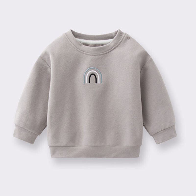 Ανοιξιάτικα νέα βρεφικά ρούχα πουλόβερ Μπλουζάκια για βρέφη Νεογέννητα μακριά μανίκια χαλαρά casual φούτερ με κουκούλα φθινοπώρου Φούτερ Βαμβακερά ρούχα