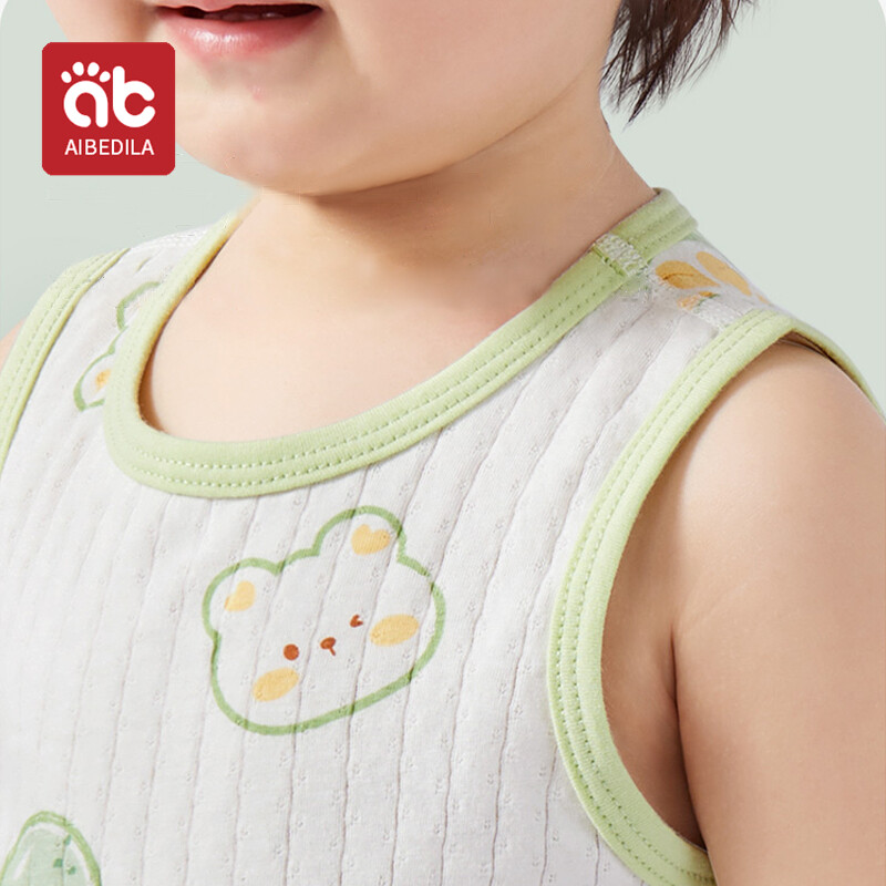 AIBEDILA vasaras bērnu topi Apģērbi Tvertne Bez piedurknēm Elpojoša Kokvilna Bērnu T-krekls Veste Tops Apģērbs Apģērbs Zēniem Meitenes