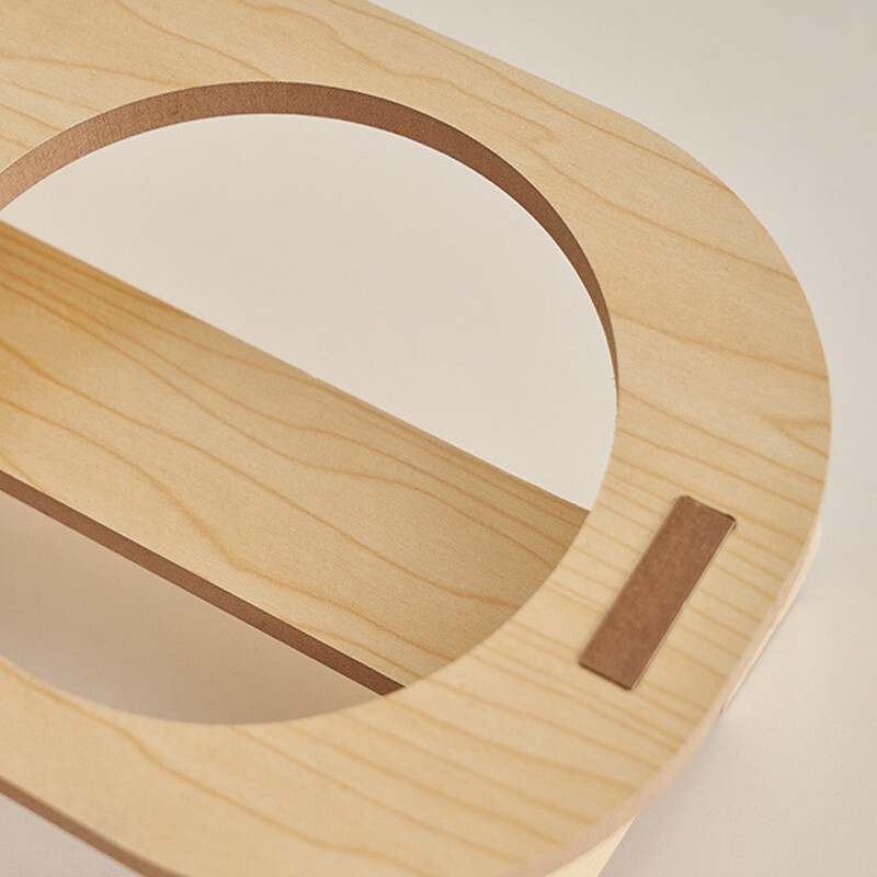 Dupla macska tál macska és gyerek tálká válva felborulásgátló macskaeledel tál rozsdamentes acél kisállattál fa állvány kicsi és közepes