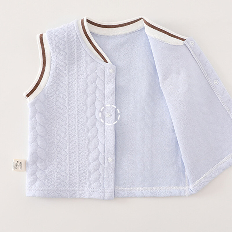 Baba felsők Ujjatlan őszi téli meleg újszülött ruhák kislány mellény alkalmi aranyos kisfiú felsőruházat mellény