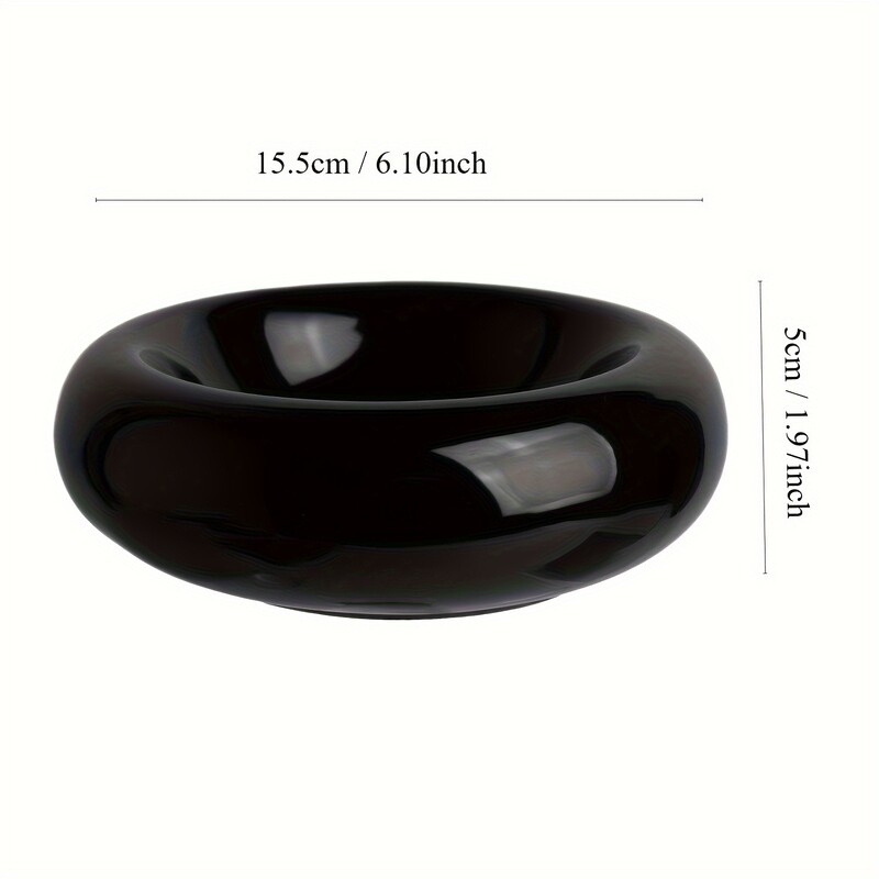 Kaķu bļoda keramikas kaķu bļoda trauks mājdzīvnieku bļoda virtuļa forma Kaķu ēdiena bļoda pret krišanu apgriežams bļoda Neslīdošs vairāku krāsu formas uzkodu bļoda