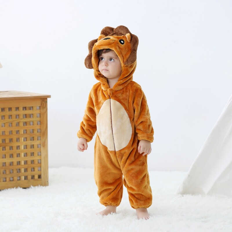 Baby Kigurumi Stitch Dinosaur karikatūra Pidžamas Romper Jaundzimušo Zīdaiņu Bērni Dzīvnieku Kombinezons Meitenes Zēni Anime Cosplay Pidžamas kostīms