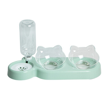 Pet SuppliesElevated Bowls for Cat and DogsDurable Double Cat and Dog Bowl FeedersElevated Cat Elevated Bowls and Drinking Supplies