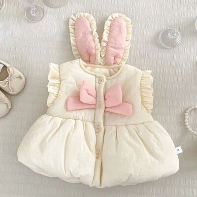 MILANCEL Meiteņu kažokādas odere, veste jaka