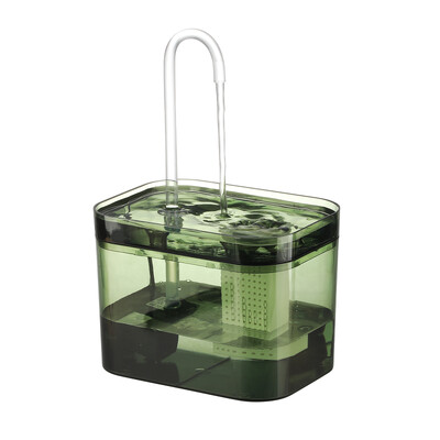 Cat szökőkút 1,5 literes vízadagoló automata szűrő Cat Drinker USB recirkulációs szűrés szivattyús kisállat ivótartozékokkal