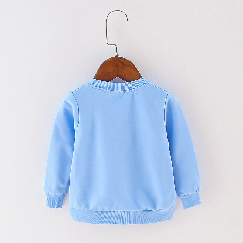 Lawadka Βρεφικό μπλουζάκι για κορίτσια με λαιμόκοψη καρτούν Βαμβακερό μακρυμάνικο μπλουζάκι για αγόρια Κορυφαία βρεφικά ρούχα Casual Μπλουζάκια για τα 1α γενέθλια