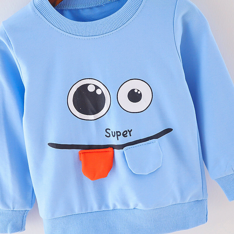 Lawadka Βρεφικό μπλουζάκι για κορίτσια με λαιμόκοψη καρτούν Βαμβακερό μακρυμάνικο μπλουζάκι για αγόρια Κορυφαία βρεφικά ρούχα Casual Μπλουζάκια για τα 1α γενέθλια